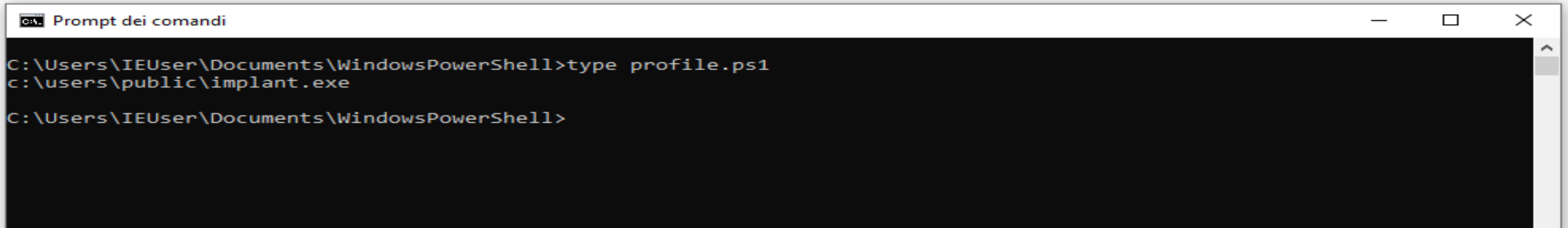 PowerShell profile